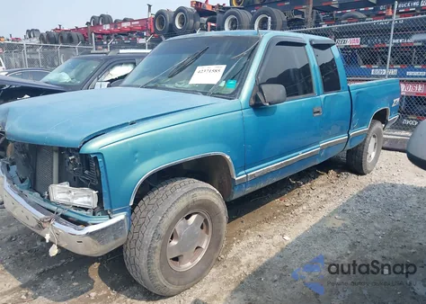 1998 GMC Sierra Sl Wideside z USA, uszkodzony, nr VIN 2GTEK19R8W1553399